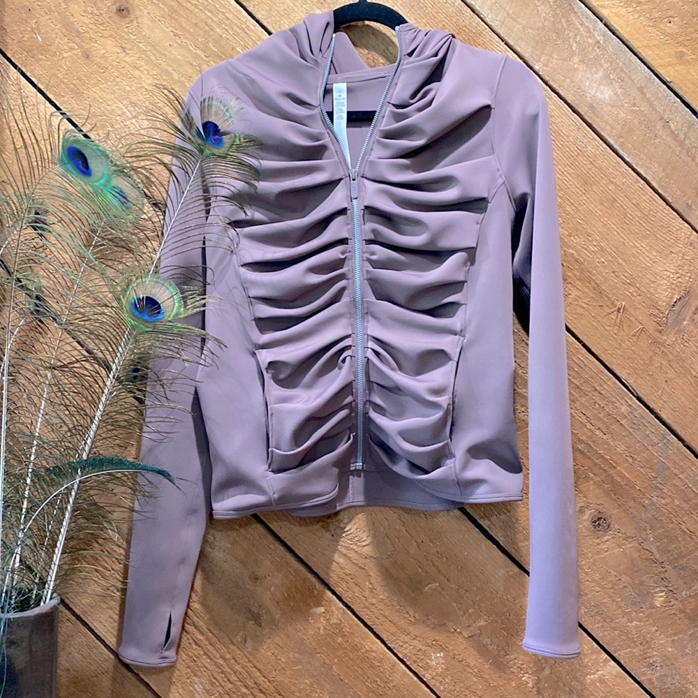 Lululemon Athletic Ruched Jacket Size 10